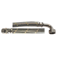 Crijevo za plin mž 1/2" x 80 cm - koljeno 90°