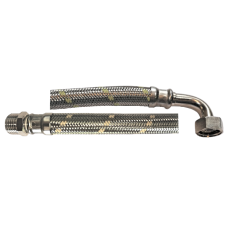 Crijevo za plin mž 1/2" x 50 cm - koljeno 90°