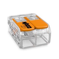 Klema WAGO 2 x 0,2-4 mm s polugom - 10/1