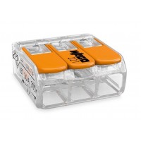 Kleme WAGO 3 x 0,2-4 mm s polugom - 1/10