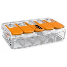 Kleme WAGO 5 x 0,2-4 mm s polugom - 1/5