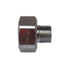 Kontra redukcija ž1/2" x m1/4" - krom