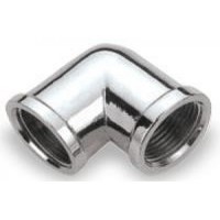Koljeno 3/8" žž - krom