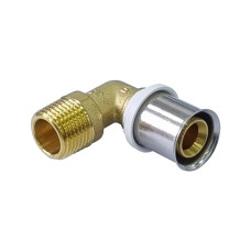 Press koljeno 16 x 1/2" TH - vanjski navoj