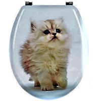 Daska za wc MDF - mačka