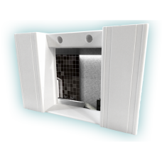 Ormarić toaletni VISION - bijeli