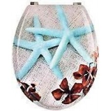 Daska za wc MDF - plave zvijezde