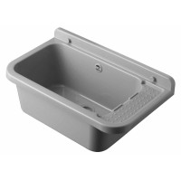 Umivaonik 500 mm PVC - sivi