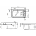 Umivaonik 500 mm - PVC