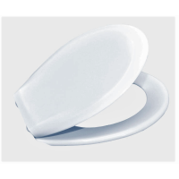 Daska za wc GLAMUR - bijela