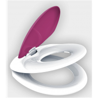 Daska za wc FAMILY - roza