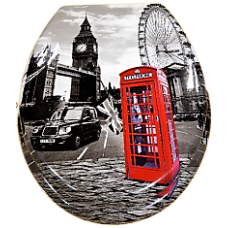 WC daska MDF - London