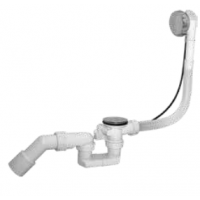 Sifon za kadu - gibljivi - sa automatskim ispustom - PVC - GP