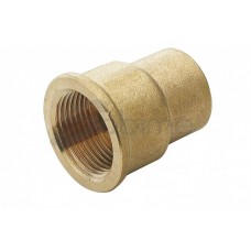 Kolčak reducirani 3/8" x 1/2" - mesing