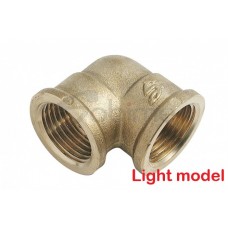 Koljeno 3/8" žž - mesing