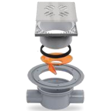 Podni sifon - suhi - prolazni