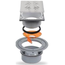 Podni sifon - suhi - vertikalni