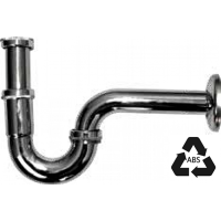 Sifon za umivaonik "P" - pvc kromirani