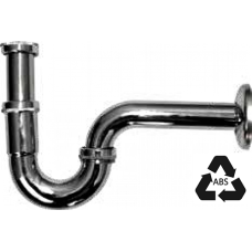 Sifon za umivaonik "P" - pvc kromirani
