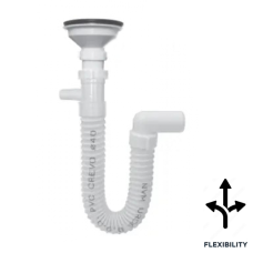 Sifon ø 115 mm za sudoper 1/1 + pp