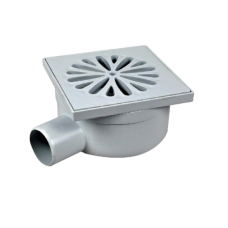 Podni sifon 100x100  ø40 mm - horizontalni