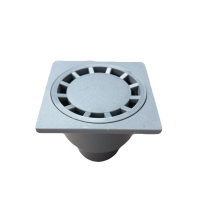 Podni sifon 200x200 ø75 mm - vertikalni