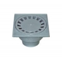 Podni sifon 200x200 ø110 mm - vertikalni