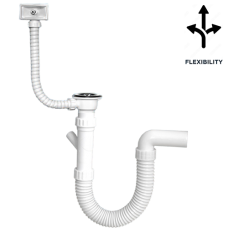 Sifon za sudoper 1/1 + pp + 1kp - 960008