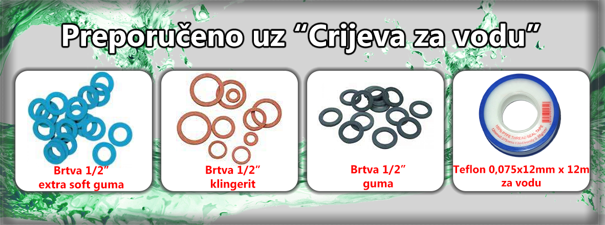 Preporuka za "Crijeva za vodu"