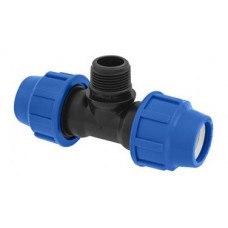 PP T-komad 16 x m1/2" x 16