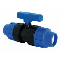 PP ventil-spojnica 32 x 32 - kuglasti