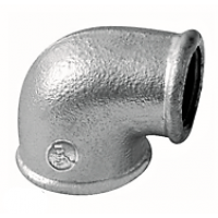 Koljeno reducirano 1" x 1/2" žž - pocinčano