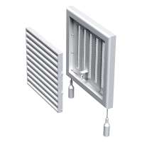 Rešetka ventilacijska 154 mm - sa regulacijom