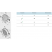 Rešetka ventilacijska ø125 mm - fiksna