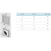 Rešetka ventilacijska ø150 mm - fiksna