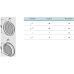 Rešetka ventilacijska ø80 mm - fiksna