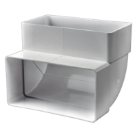 Koljeno 55 x 110 mm - 90˚ vertikalno