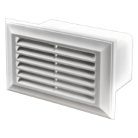 Rešetka ventilacijska - završna za plosnate ventilacijske cijevi