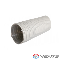 Cijev ventilacijska žž ø120 mm x 1 m - bijela