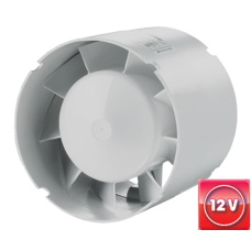 Ventilator ø 100 mm - cijevni - 12 Volti