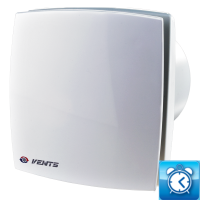 Ventilator ø 100 mm - dekorativni dizajn + timer