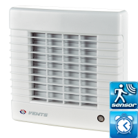 Ventilator ø 150 mm - automatska rešetka + timer + senzor pokreta