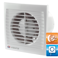 Ventilator ø 125 mm + potez + grilja