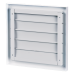 Rešetka ventilacijska 485 x 485 mm - metalna - gravitacijska