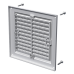 Rešetka ventilacijska 250 x 250 mm - fiksna