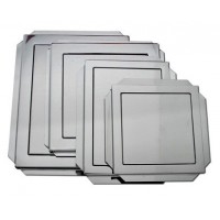 Vrata za kadu 250 x 200 mm - inox