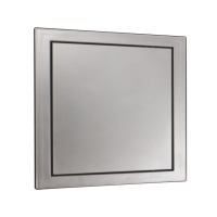 Vrata za kadu 150 x 150 mm - inox
