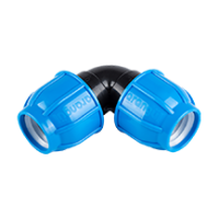 PP dupla spojnica 20 x 20 - koljeno