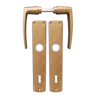 Garnitura "Mara" bronca - ključ