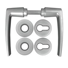 Garnitura "Mara" siva - sa rozetama - cilindar